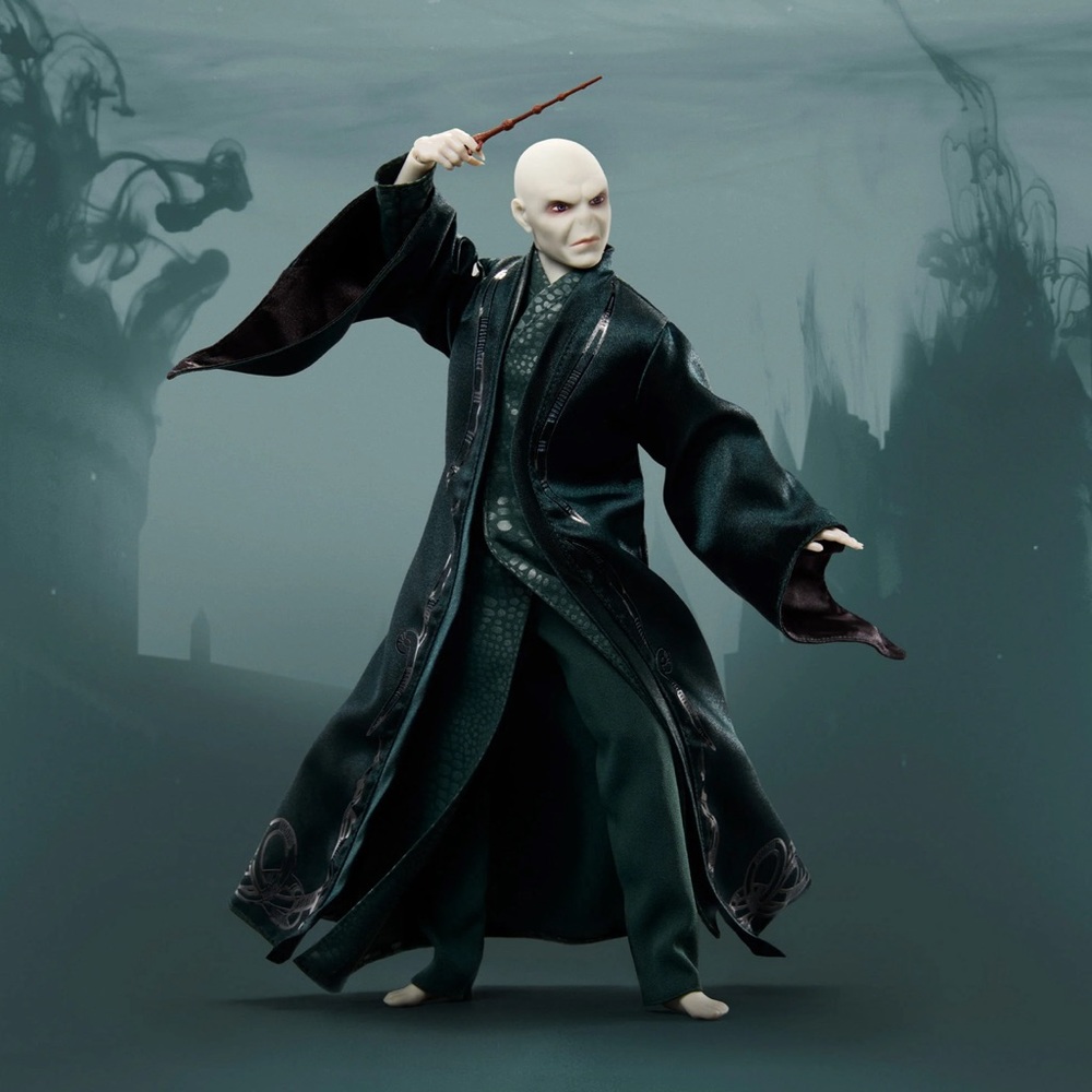Harry Potter Collection Lord Voldemort Doll Deathly Hallows Wizarding World COA